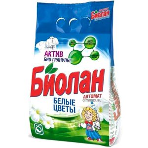ПОРОШОК БИОЛАН 1,2КГ АВТОМАТ БЕЛЫЕ ЦВЕТЫ