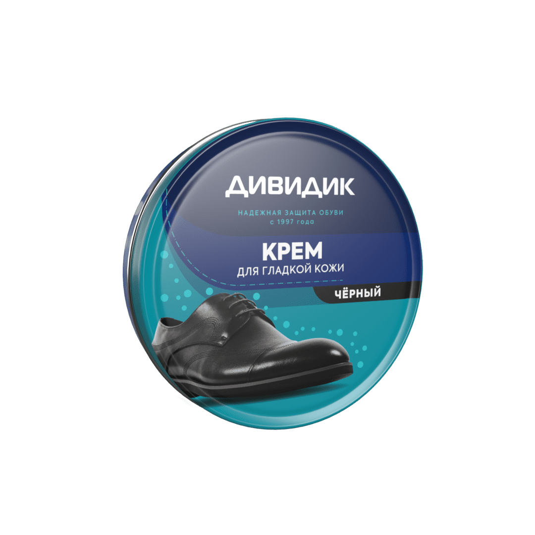 КРЕМ Д/ОБУВИ ДИВИДИК КЛАССИК 50МЛ ЧЕРНЫЙ БАНКА