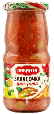 ЗАКУСКА ПИКАНТА 460Г ДЛЯ ЗЯТЯ СТ