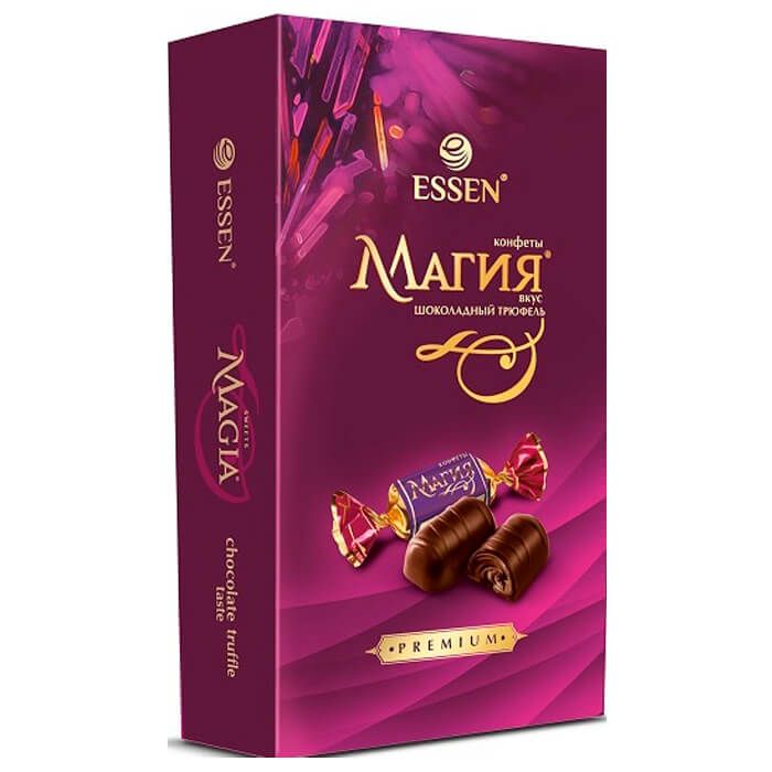 КОНФЕТЫ МАХЕЕВЪ МАГИЯ 127Г СО ВКУСОМ ШОКОЛАДНОГО ТРЮФЕЛЯ