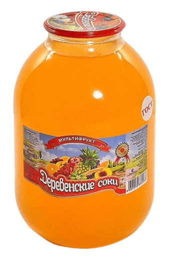 НЕКТАР ДЕРЕВЕНСКИЕ СОКИ 3Л МУЛЬТИФРУКТОВЫЙ СТ