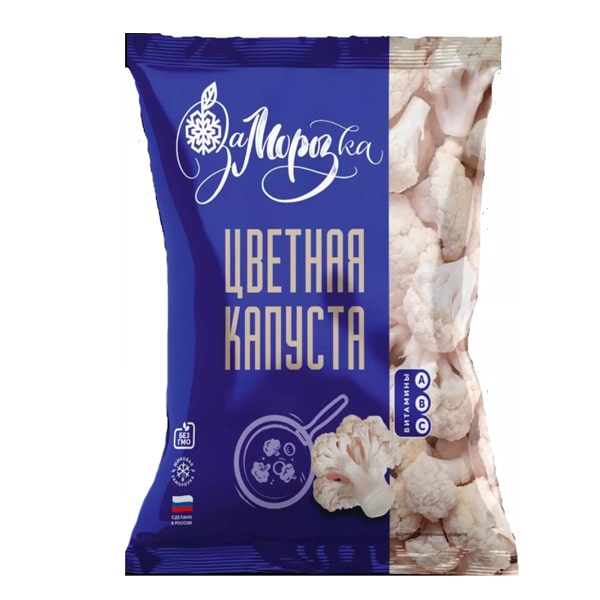 ЗАМОРОЗКА ОВОЩНАЯ ЗАМОРОЗКА 400Г КАПУСТА ЦВЕТНАЯ