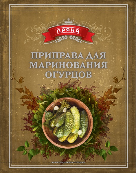 ПРИПРАВА ПРЯНА 30Г Д/МАРИНОВАНИЯ ОГУРЦОВ