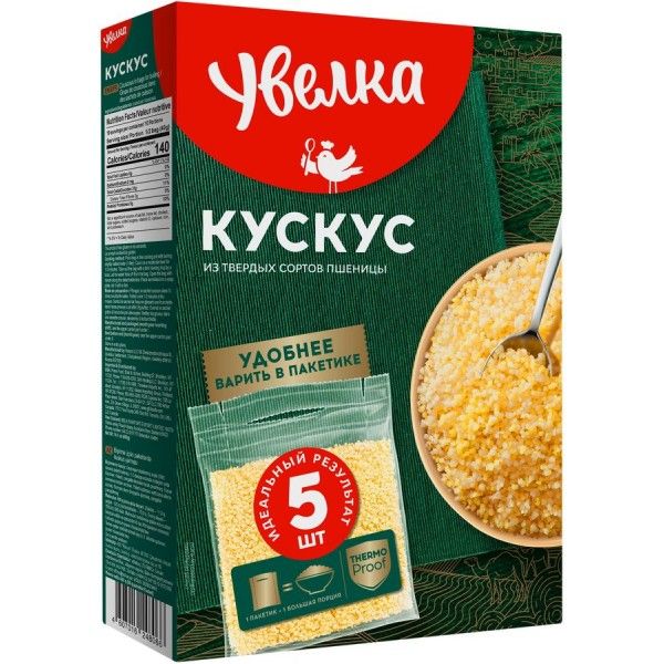 КРУПА УВЕЛКА 5ШТ*80Г КУСКУС