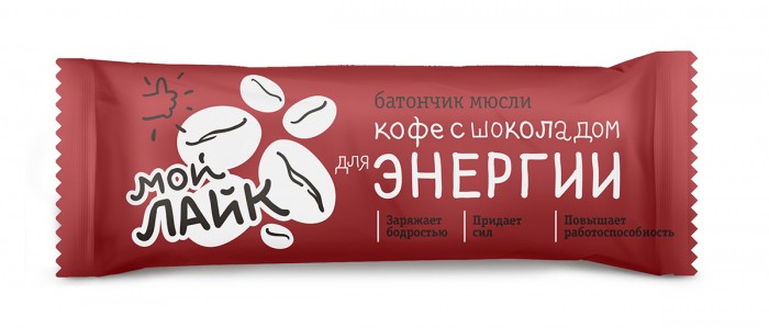 БАТОНЧИК-МЮСЛИ ЛЕОВИТ МОЙ ЛАЙК 25Г КОФЕ С ШОКОЛАДОМ ДЛЯ ЭНЕРГИИ