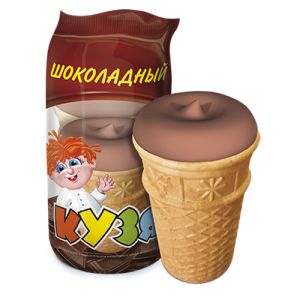 МОРОЖЕНОЕ РОС ФРОСТ КУЗЯ 70Г ШОКОЛАДНОЕ ВАФ СТАКАН