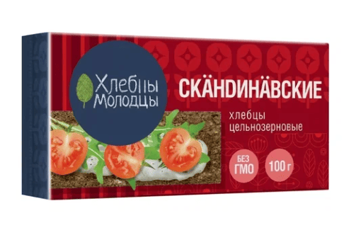 ХЛЕБЦЫ ХЛЕБЦЫ-МОЛОДЦЫ 100Г ЦЕЛЬНОЗЕРНОВЫЕ СКАНДИНАВСКИЕ