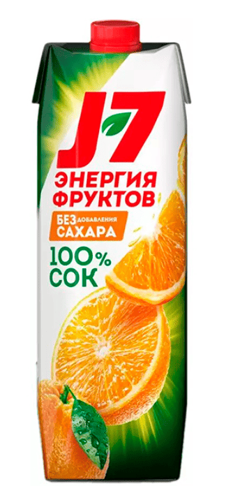 СОК ДЖЕЙ СЕВЕН 0,97Л АПЕЛЬСИНОВЫЙ С МЯКОТЬЮ Д/ДЕТСКОГО ПИТАНИЯ