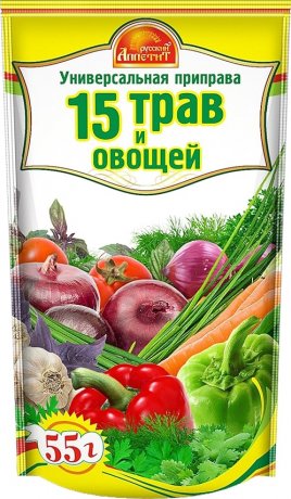 ПРИПРАВА ВИТЭКС 55Г 15 ТРАВ И ОВОЩЕЙ ДОЙПАК
