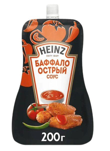 СОУС ХАЙНЦ БАФФАЛО 200Г ОСТРЫЙ Д/ПАК