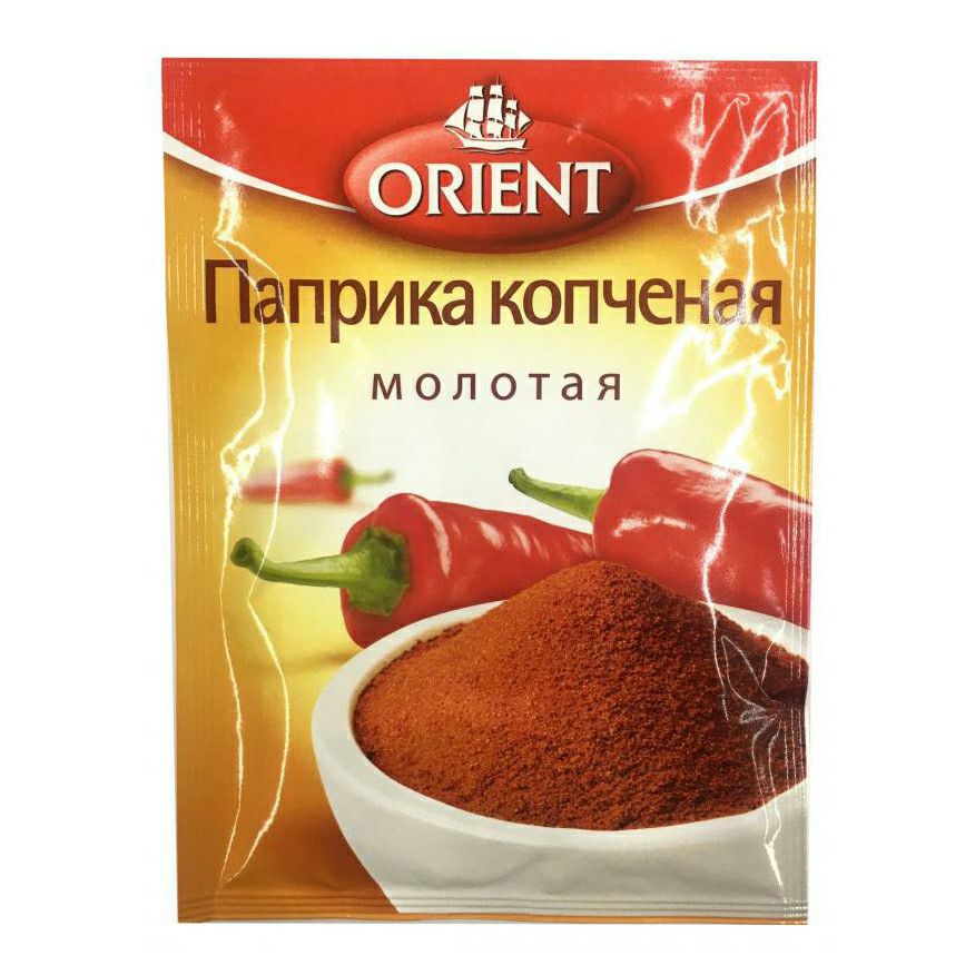 ПРИПРАВА ОРИЕНТ 10Г ПАПРИКА КОПЧЕНАЯ МОЛОТАЯ ПАКЕТ