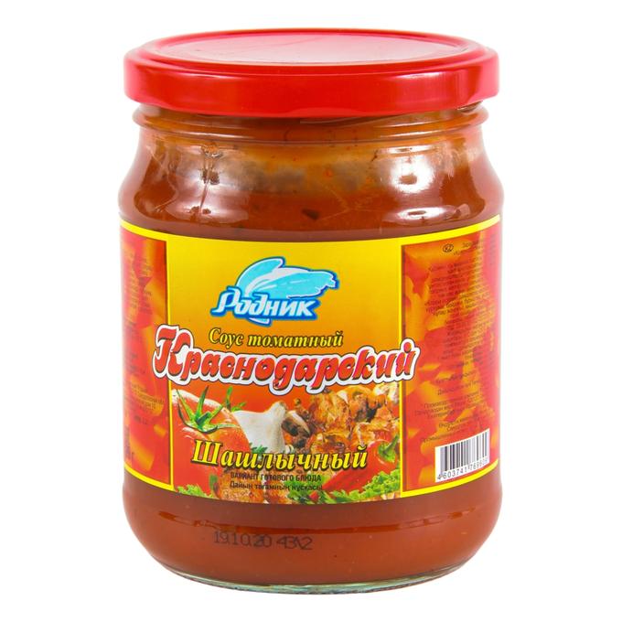 СОУС РОДНИК КРАСНОДАРСКИЙ 520Г ШАШЛЫЧНЫЙ СТ