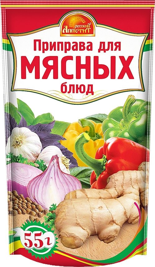 ПРИПРАВА ВИТЭКС Д/МЯСНЫХ БЛЮД 55Г ДОЙПАК