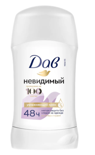 АНТИПЕРСПИРАНТ ДАВ 40МЛ НЕВИДИМЫЙ КАРАНДАШ