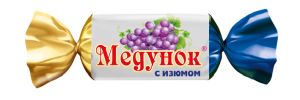 КОНФЕТЫ СЛАВЯНКА МЕДУНОК КГ ГЛАЗИРОВАННЫЕ С ИЗЮМОМ