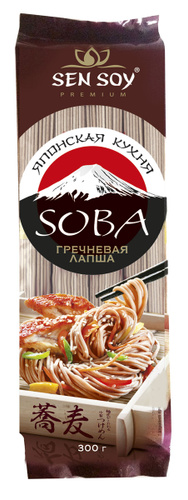 ЛАПША САН БОНСАЙ СОБА 300Г ГРЕЧНЕВАЯ