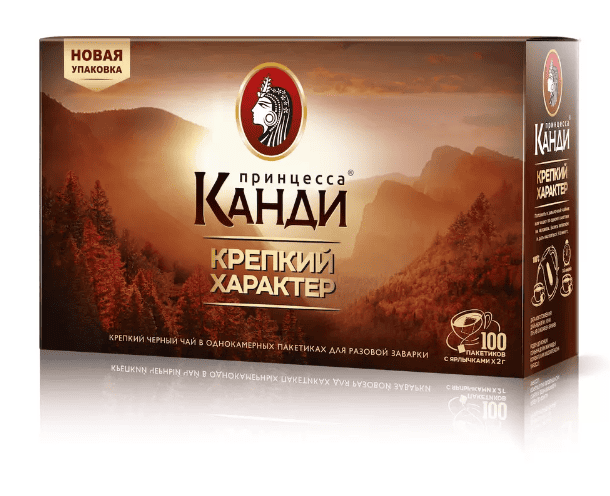 ЧАЙ ПРИНЦЕССА КАНДИ ПАКЕТ 2Г*100