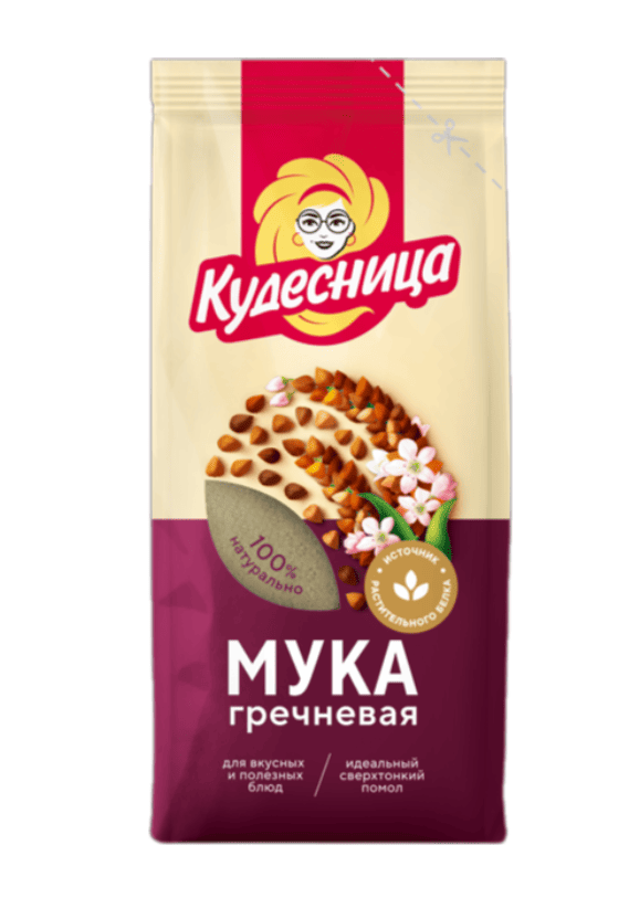 МУКА КУДЕСНИЦА 500Г ГРЕЧНЕВАЯ М/У