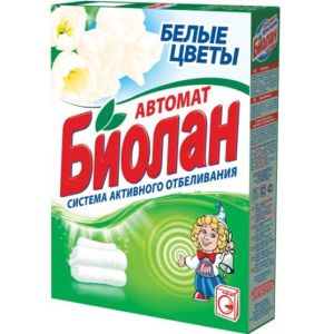 ПОРОШОК БИОЛАН 350Г БЕЛЫЕ ЦВЕТЫ