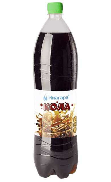 НАПИТОК Б/АЛК НИАГАРА 1,45Л СО ВКУСОМ КОЛЫ СИЛЬНОГАЗ ПЭТ