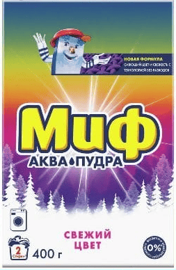 ПОРОШОК МИФ 400Г АВТОМАТ СВЕЖИЙ ЦВЕТ