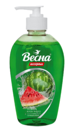 МЫЛО ЖИДКОЕ ВЕСНА АССОРТИ 280Г СОЧНЫЙ АРБУЗ