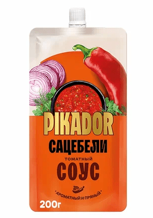 СОУС ТОМАТНЫЙ ХАЙНЦ ПИКАДОР 200Г САЦЕБЕЛИ Д/ПАК