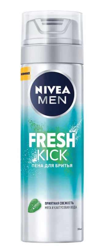 ПЕНА Д/БРИТЬЯ НИВЕЯ 200МЛ КОМФОРТ ФРЕШ С ЭКСТРАКТОМ МЯТЫ