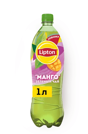 НАПИТОК Б/АЛК ЛИПТОН 1Л ЗЕЛЕНЫЙ ЧАЙ СО ВКУСОМ МАНГО НЕГАЗ
