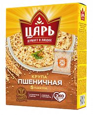 КРУПА ПШЕНИЧНАЯ ЦАРЬ ПОЛТАВСКАЯ 400Г 5*80Г ТВ/УП