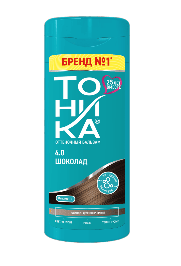 БАЛЬЗАМ ОТТЕНОЧНЫЙ Д/ВОЛОС ТОНИКА 150МЛ 4.0 ШОКОЛАД