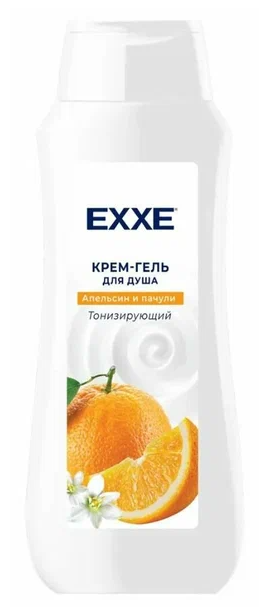 КРЕМ-ГЕЛЬ Д/ДУША ЕХХЕ 400МЛ АПЕЛЬСИН И ПАЧУЛИ ТОНИЗИРУЮЩИЙ