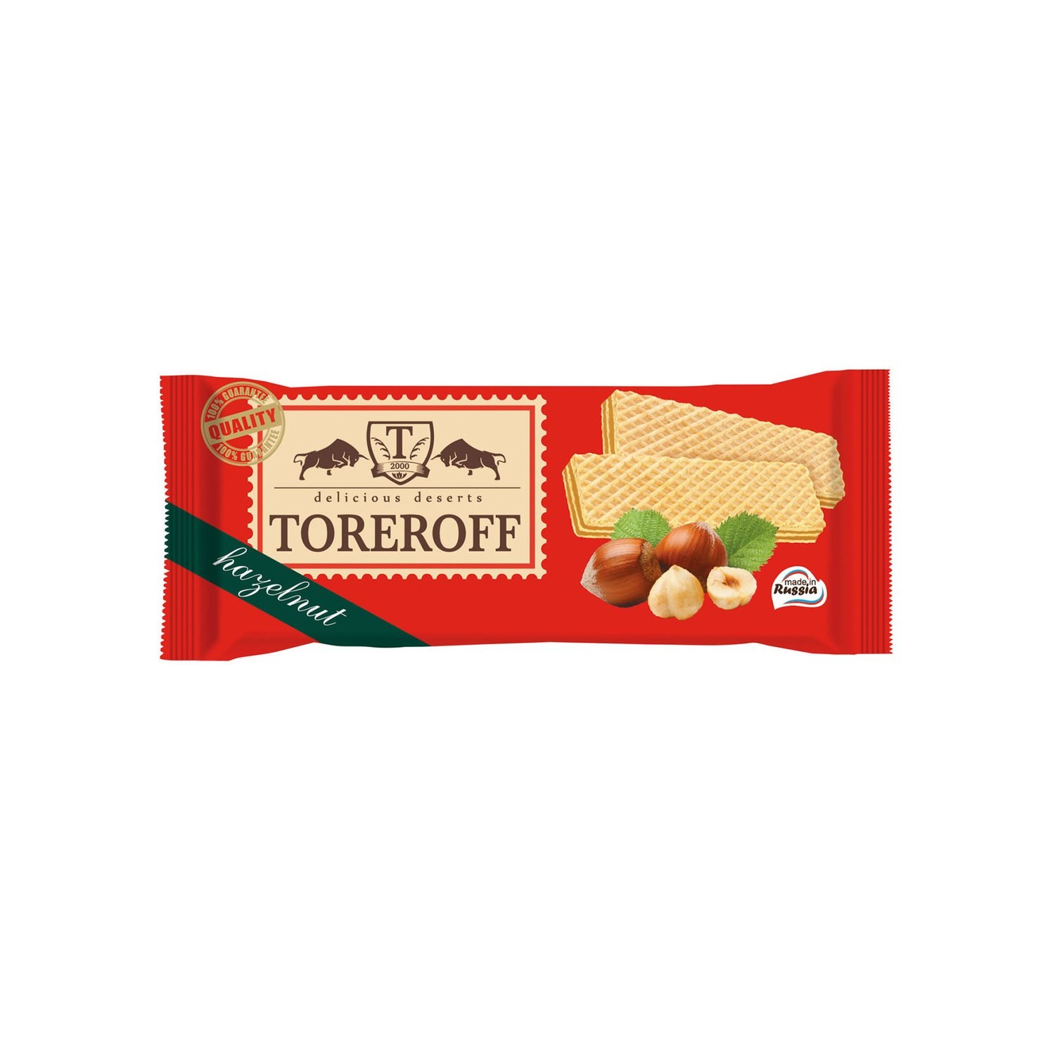 ВАФЛИ ТОРЕРОФ 160Г СО ВКУСОМ ЛЕСНОГО ОРЕХА