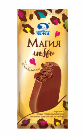 МОРОЖЕНОЕ МАГИЯ 70Г ЭСКИМО ПЛОМБИР ШОКОЛАДНЫЙ В МОЛОЧНОМ ШОКОЛАДЕ