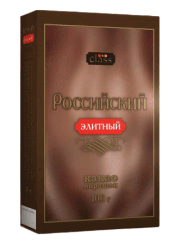 КАКАО КЛАСС РОССИЙСКИЙ ЭЛИТНЫЙ 100Г