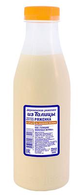 РЯЖЕНКА ДЕРЕВЕНСКОЕ ИЗ ТАЛИЦЫ 3,5-4% 500Г БУТЫЛКА