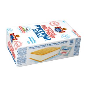 МОРОЖЕНОЕ НАСТОЯЩИЙ ПЛОМБИР 80Г БРИКЕТ