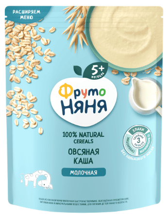 КАША ФРУТОНЯНЯ 200Г ОВСЯНАЯ МОЛОЧНАЯ