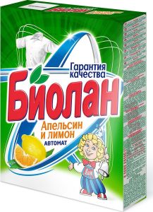 ПОРОШОК БИОЛАН 350Г АВТОМАТ АПЕЛЬСИН И ЛИМОН