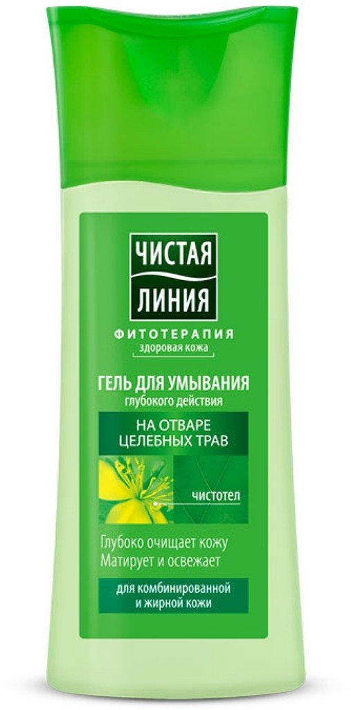 ГЕЛЬ Д/УМЫВАНИЯ ЧИСТАЯ ЛИНИЯ 100МЛ ГЛУБОКОГО ДЕЙСТВИЯ НА ОТВАРЕ ЦЕЛЕБНЫХ ТРАВ