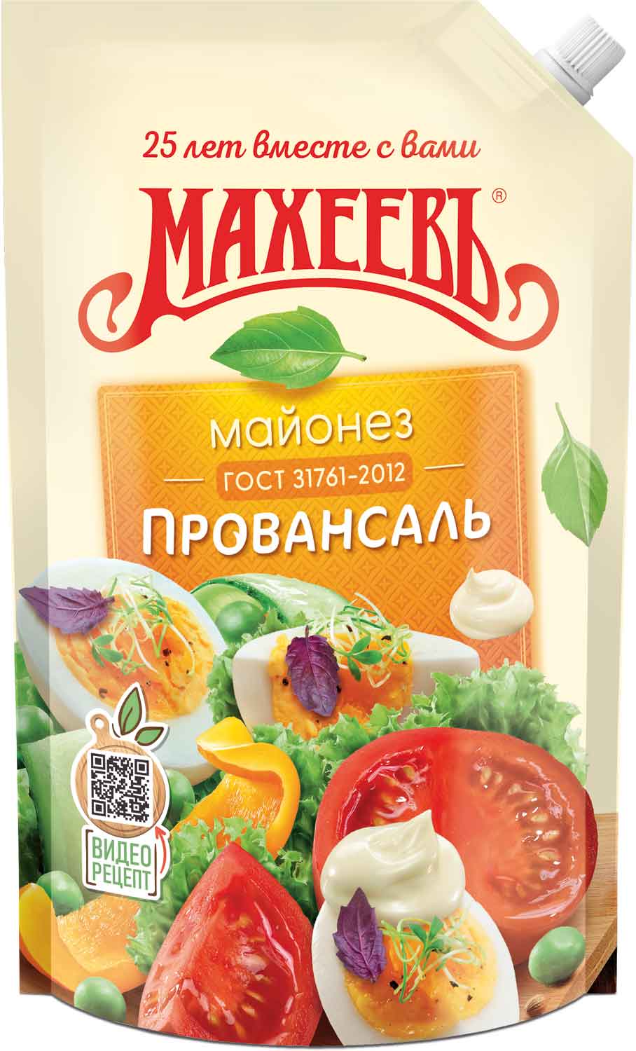 МАЙОНЕЗ МАХЕЕВЪ 800МЛ ПРОВАНСАЛЬ 50,5% ДОЙ ПАК ДОЗ