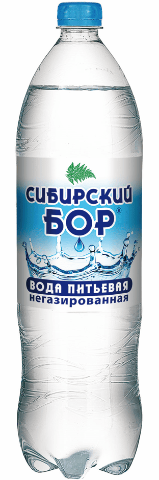 ВОДА ПИТ СИБИРСКИЙ БОР 1,5Л НЕГАЗ ПЭТ