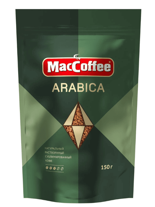 КОФЕ МАК КОФЕ АРАБИКА 150Г ПАКЕТ