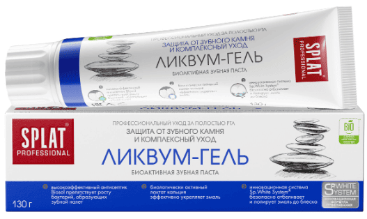 ПАСТА ЗУБНАЯ СПЛАТ 100МЛ ЛИКВУМ ГЕЛЬ