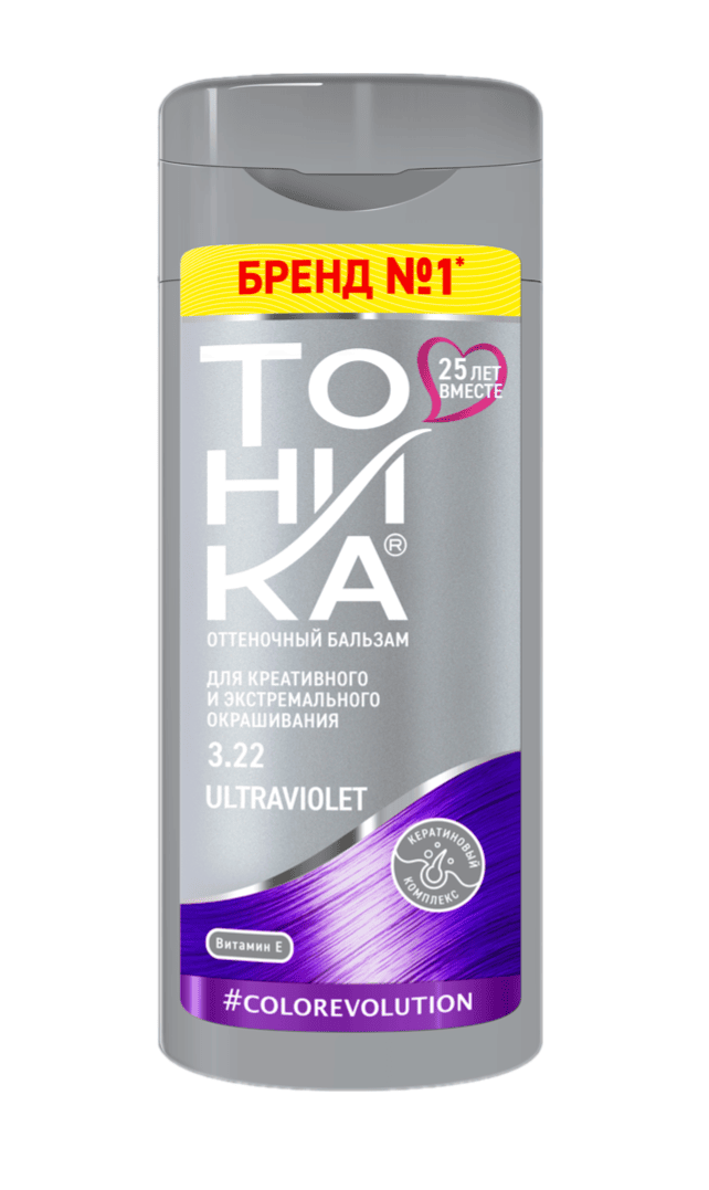 БАЛЬЗАМ ОТТЕНОЧНЫЙ Д/ВОЛОС ТОНИКА 3.22 УЛЬТРАВИОЛЕТ