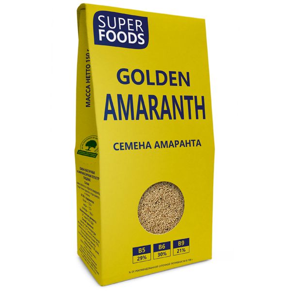 СЕМЕНА АМАРАНТА КОМПАС ЗДОРОВЬЯ 150Г ПИЩЕВЫЕ