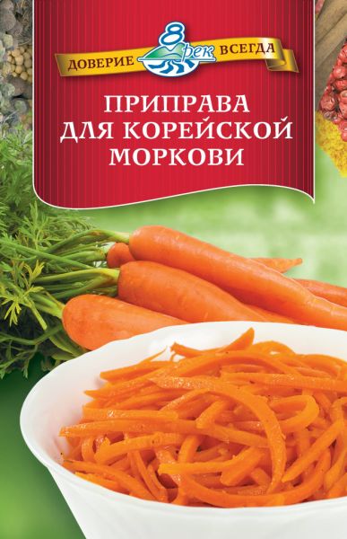 Приправа к моркови по-корейски острая Любисток 30г купить оптом и в розницу в интернет-магазине