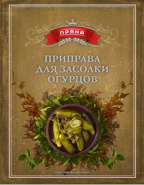 ПРИПРАВА ПРЯНА 30Г Д/ЗАСОЛКИ ОГУРЦОВ