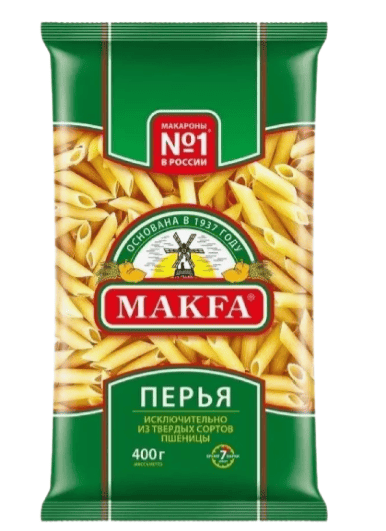 ИЗДЕЛИЯ МАКАРОННЫЕ МАКФА 400Г ПЕРЬЯ КОРОТКИЕ