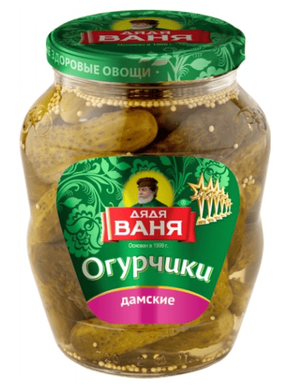 ОГУРЧИКИ ДЯДЯ ВАНЯ 680Г МАРИНОВАННЫЕ ДАМСКИЕ СТ